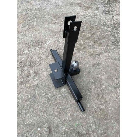 Фаркоп для підєднання автомобільного причіпу до триточки мототрактора, мінітрактора